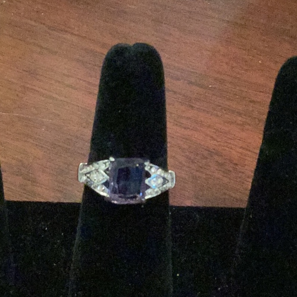 Amethyst Ring in lovely setting